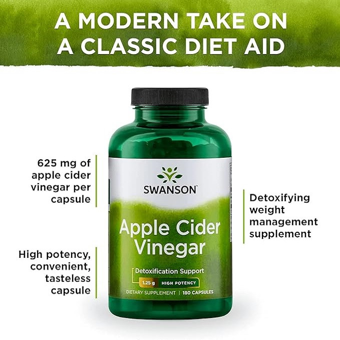 کپسول سرکه سیب سوانسون