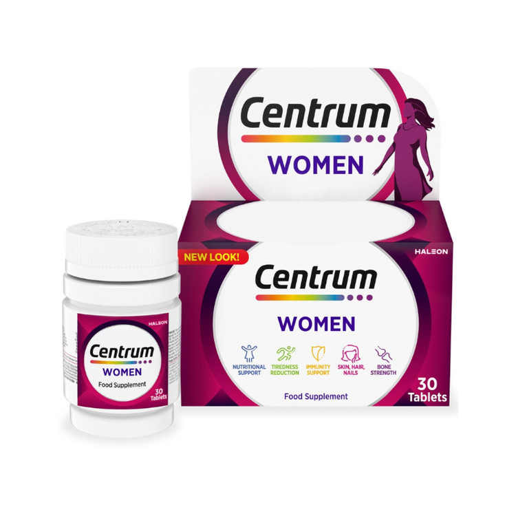 مولتی ویتامین سنتروم اصل مخصوص بانوان 30 عددی