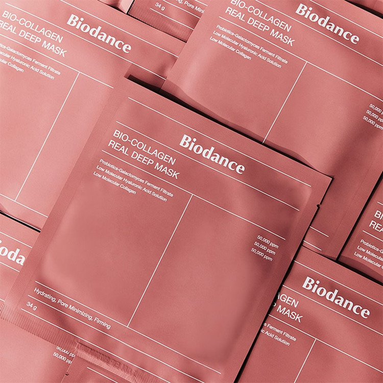 ماسک ورقه ای بایو دنس Biodance بایو کلاژن Bio Collagen(اورجینال)