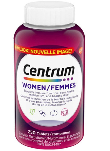 مکمل مولتی ویتامین زنانه فمس ۲۵۰ عددی سنتروم