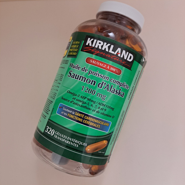 کپسول امگا 3 روغن ماهی فیش اویل کرکلند مدل Wild Alaskan