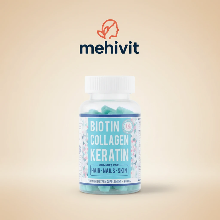 پاستیل بیوتین، کلاژن و کراتین بایود اصل امریکا 60 عددی