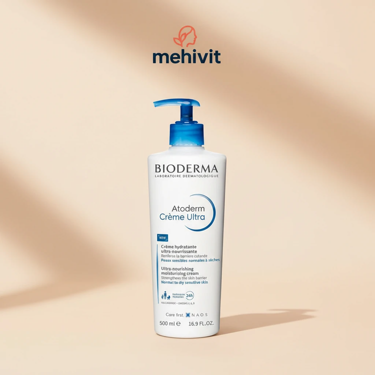 کرم مرطوب کننده صورت و بدن اتودرم بایودرما اصل فرانسه 500 میل