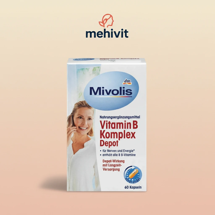 کپسول ب کمپلکس میولیس اصل آلمان 60 عددی