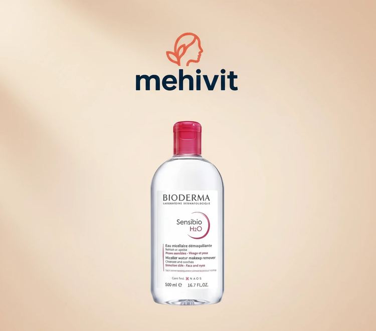 میسلار واتر بایودرما صورتی مخصوص پوست حساس مدل sensibio H2O میل 500