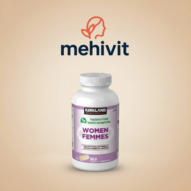 مولتی ویتامین زنانه کرکلند کانادا 365 عددی