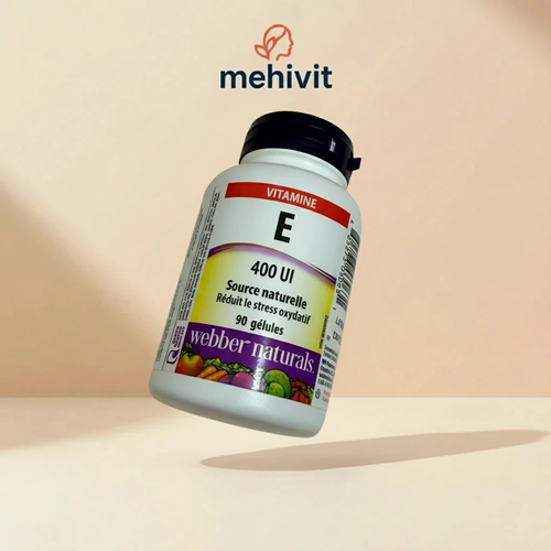 ویتامین E وبر نچرالز کانادا 400 _ 90 سافت ژل