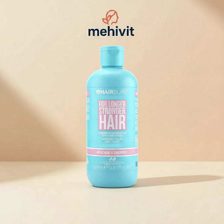 شامپو ضدریزش مو هیربرست مدل آواکادو و کوکونات حجم ۳۵۰ میل مناسب انواع مو