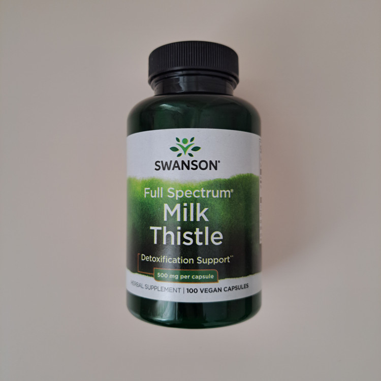 کپسول خار مریم Milk Thistle 500mg سوانسون (100 عددی)