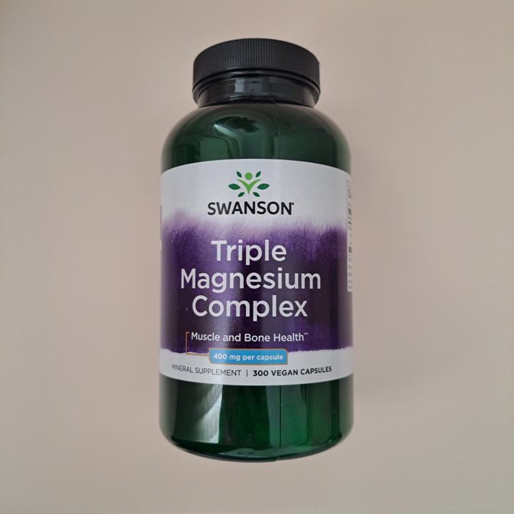 کپسول تریپل منیزیم کمپلکس سوانسون 400 میلی گرم 300 عددی