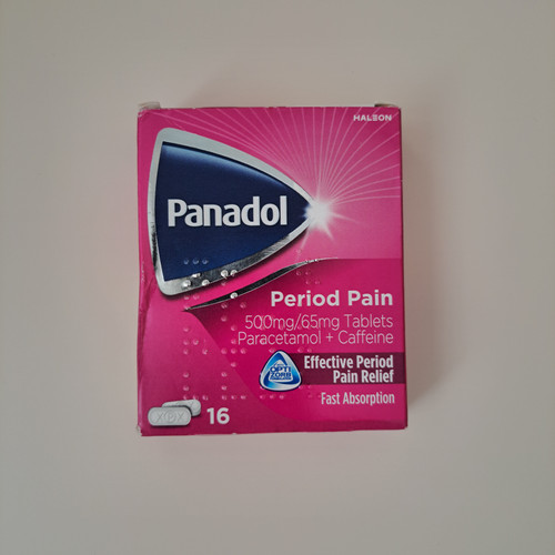 قرص مسکن پریود پانادول 16 عددی هالئون انگلستان 500