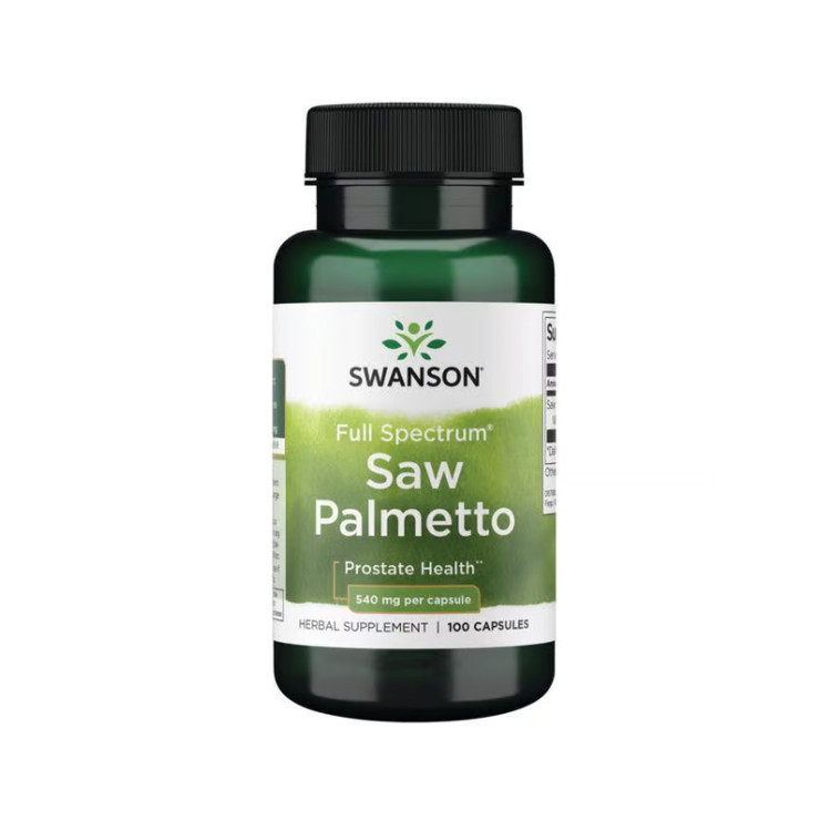 کپسول عصاره سائوپالمتو سوانسون امریکا Swanson spectrum Saw palmetto