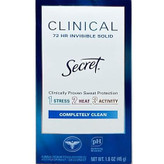 مام صابونی ضدتعریق قوی سکرت کلینیکال ۷۲ ساعته ۴۵ گرم Secret CLINICAL Invisible Solid