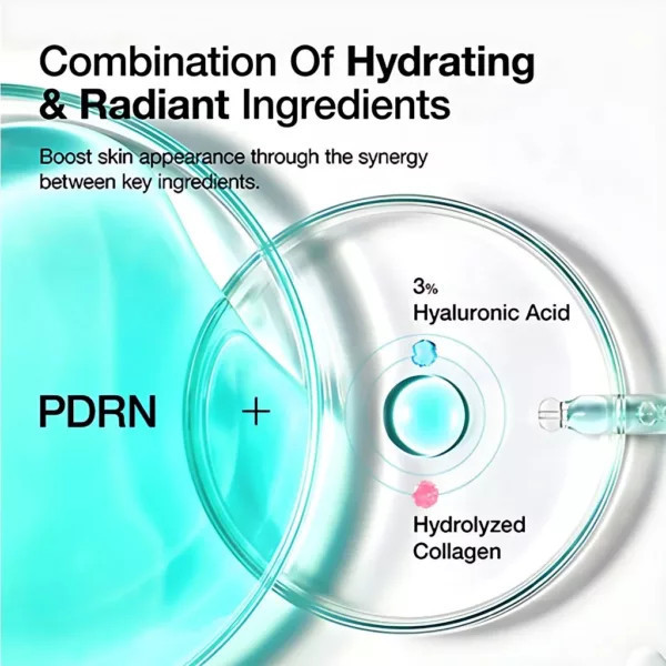 سرم آبرسان و ترمیمکننده آنوا PDRN + Hyaluron Capsule 100 Serum حجم 30 میلیلیتر | حاوی PDRN و هیالورونیک اسید