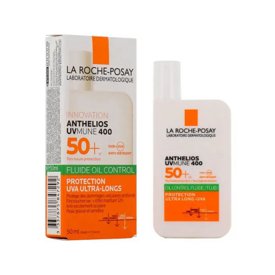 ضد آفتاب لاروش پوزای آنتلیوس UVMune 400 اویل کنترل SPF50+ حجم 50 میلی‌لیتر