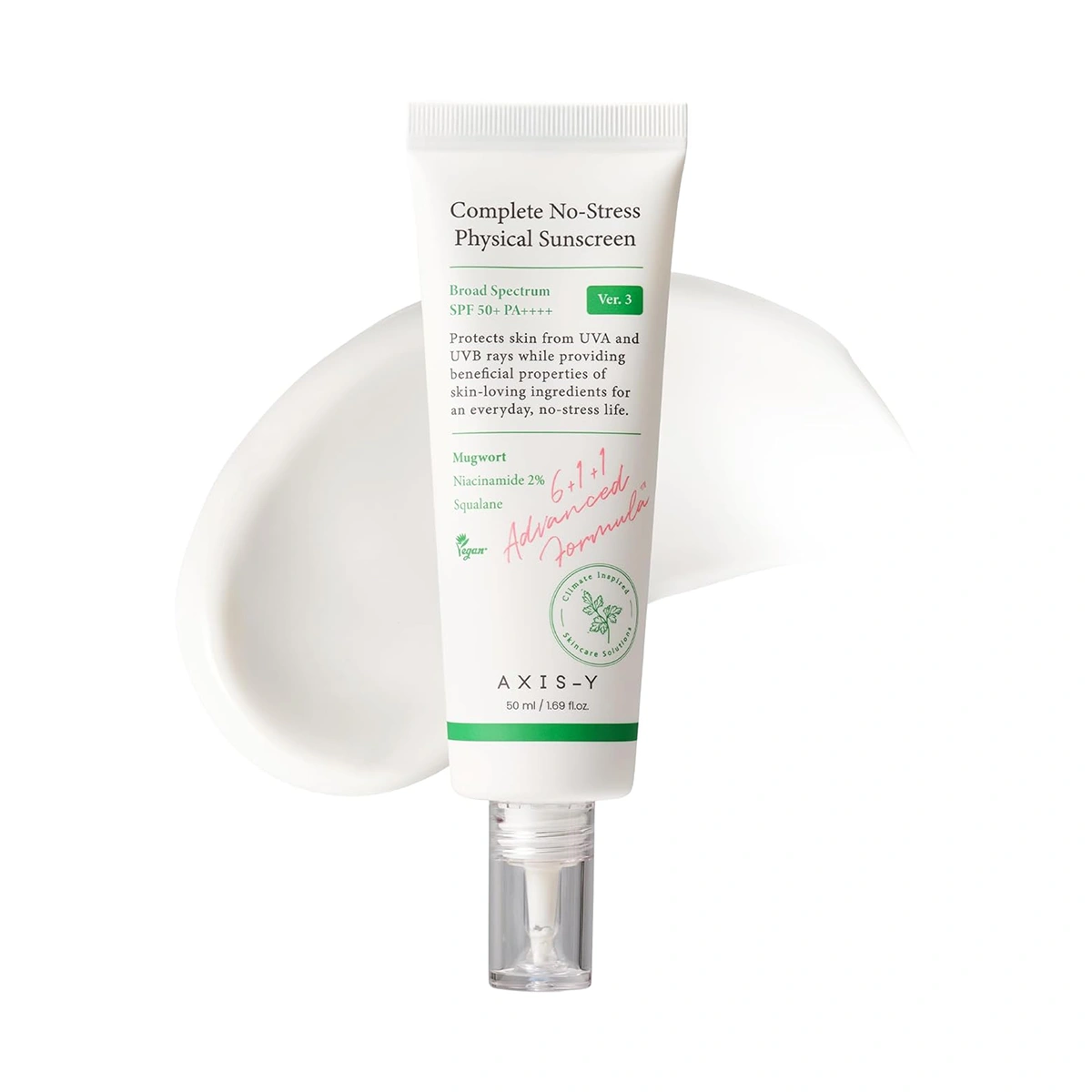 ضدآفتاب فیزیکی اکسیس وای Complete No-Stress SPF 50 PA ++++ 50 ml