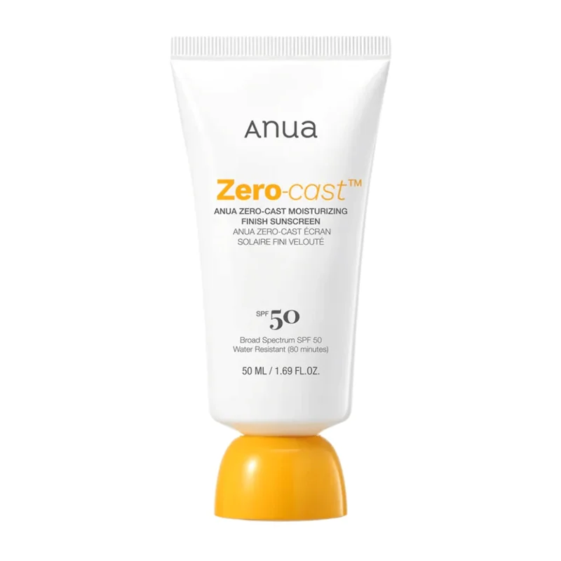 ضدآفتاب مرطوب کننده آنوا مدل زیرو-کست SPF50 حجم 50 میل